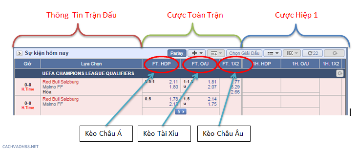 Phân tích tỷ lệ cá cược của nhiều nhà cái